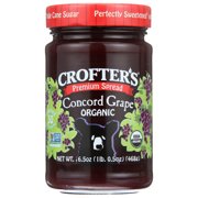 Crofters Organic Premium Spread Concord Grape 16.5 Oz | Pack of 6