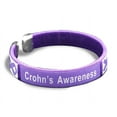 thumbnail image 1 of Crohn's Disease Awareness Bangle Bracelets, 1 of 1