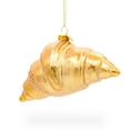 thumbnail image 1 of Croissant Glass Christmas Ornament, 1 of 4