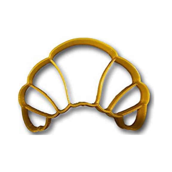Croissant Cookie Cutter- Fast Shipping - Sharp Edges - Exceptional Quality