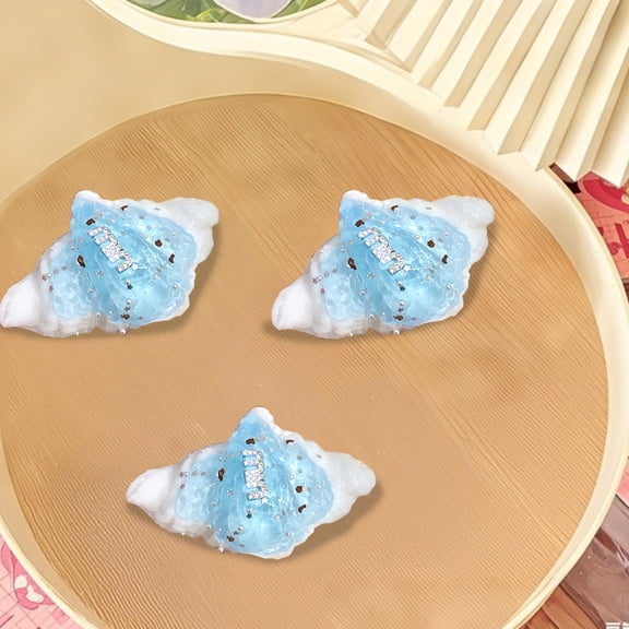 Croissant Stress Ball Ice Artificial Croissant Stress Relief Ball Toys for Anxiety Stress Relief Gifts PVC Mini Squeeze Toys for Party Favors Birthday Party Shop Decoration, Blue