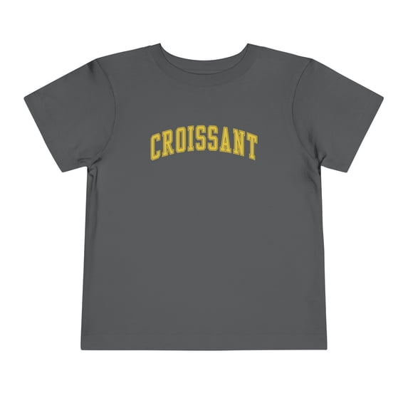 Croissant Toddler Shirt Gifts Boy Girl Size 2T-5T