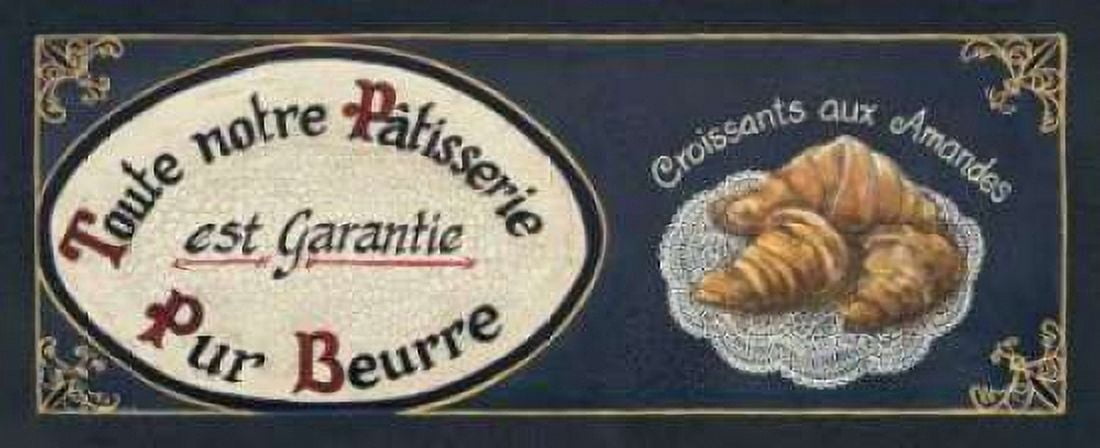 Croissants Canvas Art - Gregory Gorham (10 x 20)