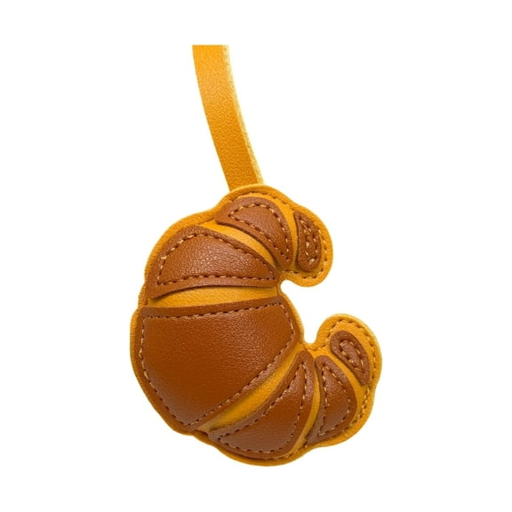 Croissants Keychain Bag Charm Car Keyring Bag Charm Accessories for Purse Decors