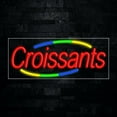 thumbnail image 1 of Croissants-LED Neon Sign 30"L x 12"H #30775, 1 of 3
