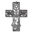 thumbnail image 1 of Croix Des Bouquets HMDC02 Handmade & Fair Trade 10 x 14 in. Metal Cross with Angel & Nativity Scene, 1 of 2