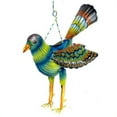 thumbnail image 1 of Croix des Bouquets Painted Metal Hanging Bird, 1 of 1