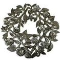thumbnail image 1 of Croix des Bouquets Steel Drum Wreath Metal Wall Art&#44; 15 in., 1 of 1