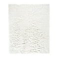 thumbnail image 1 of Cromwell Luxurious Shag Accent Rug, 3in Thick, Snow White, 1ft-8in x 2ft-10in, 1 of 11
