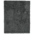 thumbnail image 1 of Cromwell Luxurious Shag Rug, 3in Thick, Graphite Gray, 5ft x 8ft Area Rug, 1 of 11