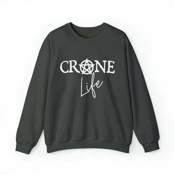 Crone Life Sweatshirt, Witch Maiden Mother Crone Sweatshirt