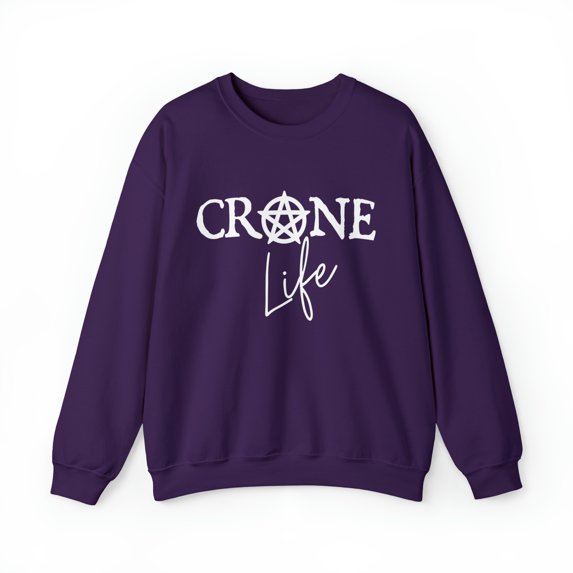 Crone Life Sweatshirt, Witch Maiden Mother Crone Sweatshirt