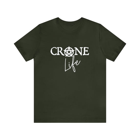 Crone Life T-Shirt, Witch Maiden Mother Crone T-Shirt