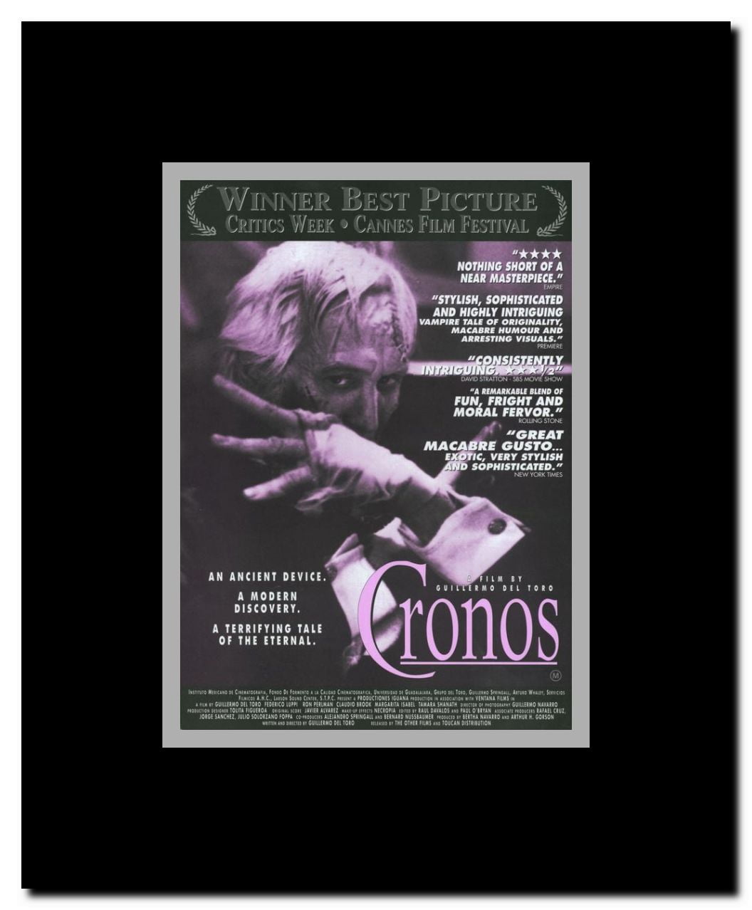 Cronos Framed Movie Poster
