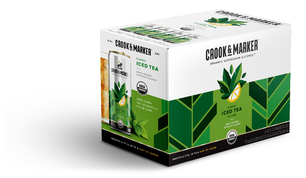 Crooked Tea Lemon Tea 11.5oz 8-Pack - Walmart.com