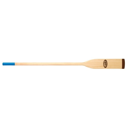 Crooked Creek New Zealand Pine Wood Oar, Varnished with Grip