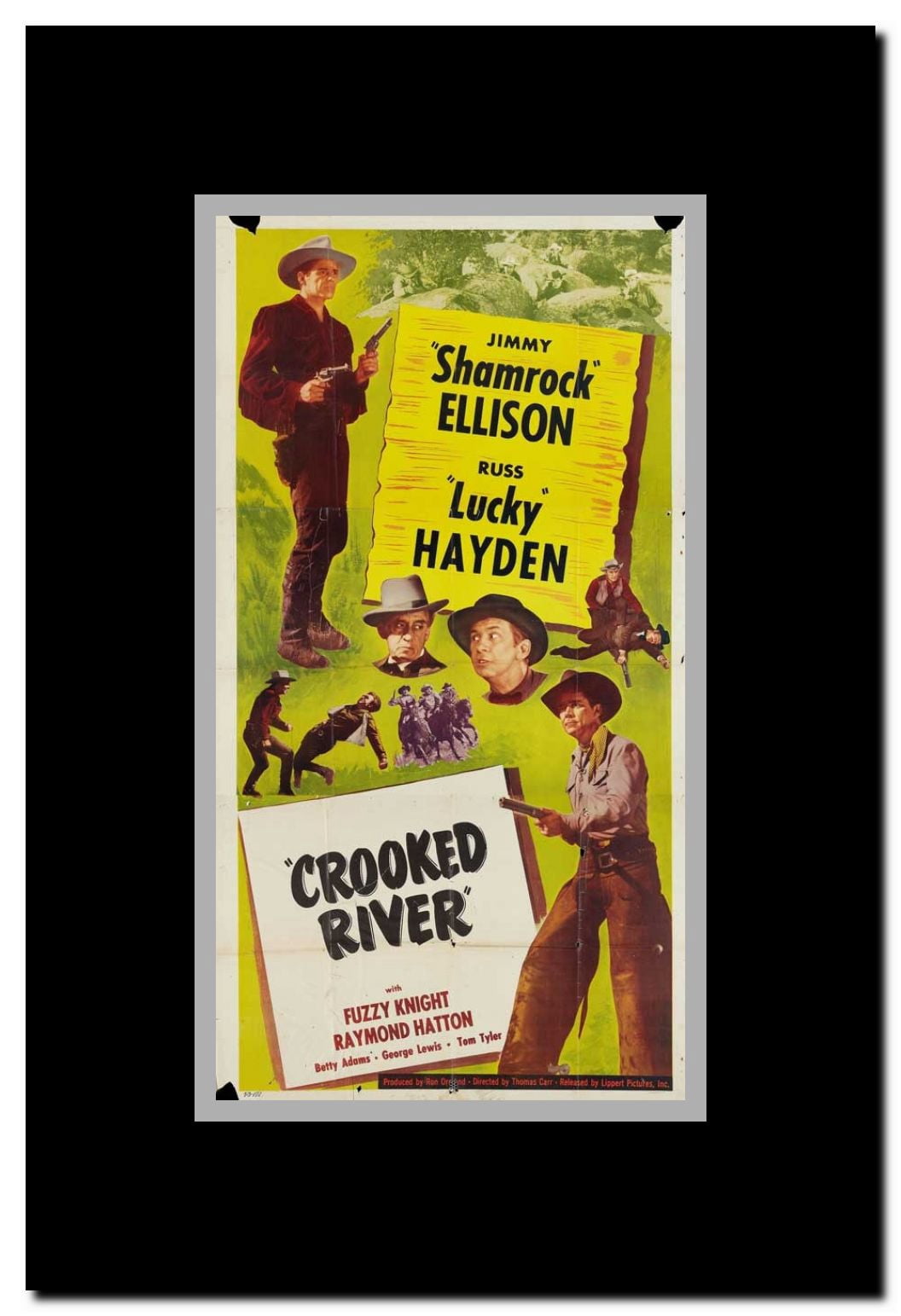 Crooked River Framed Movie Poster