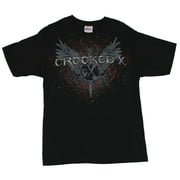 Crooked X Mens T-Shirt -Crest Logo [Apparel]