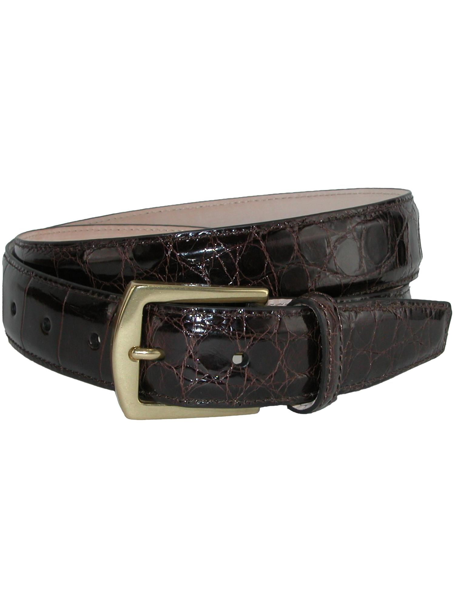 CrookhornDavis American Alligator 32mm Belt (Men) - Walmart.com
