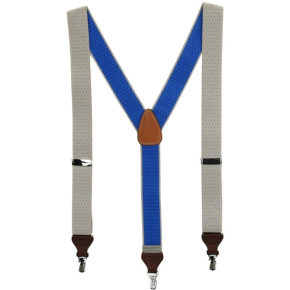CrookhornDavis  Madison Pin Dot Convertible Clip End Elastic Braces (Men)