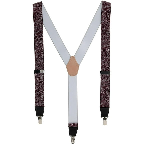 CrookhornDavis Paisley Way 35mm Clip End Elastic Braces (Men)