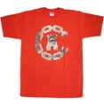 thumbnail image 1 of Crooks & Castles Currency Chain C T-Shirt True Red, 1 of 2