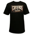 thumbnail image 1 of Crooks & Castles Hierarchy Core Logo T-Shirt Black, 1 of 2