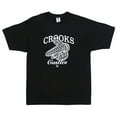 thumbnail image 1 of Crooks & Castles Men's Airgun Lux Logo Graphic Tee T-Shirt (Medium, Black), 1 of 1