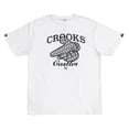 thumbnail image 1 of Crooks & Castles Men's Airgun Lux Logo Graphic Tee T-Shirt (Medium, White), 1 of 1