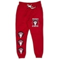 thumbnail image 1 of Crooks & Castles Men's Bandito Medusa Fleece Jogger Sweatpants (Small, Red), 1 of 2
