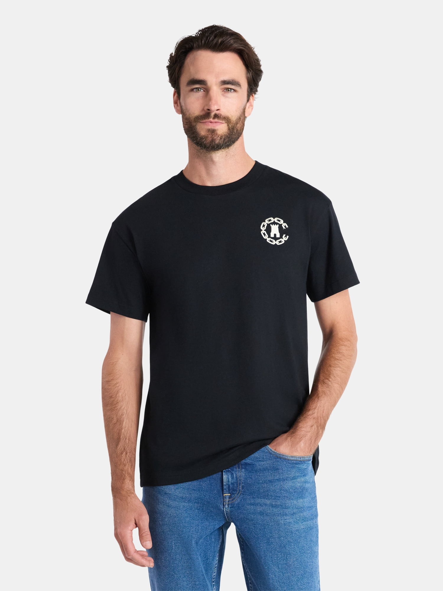 Crooks & Castles Men's C&C Club Graphic Tee with Short Sleeves, Sizes XS-3XL
