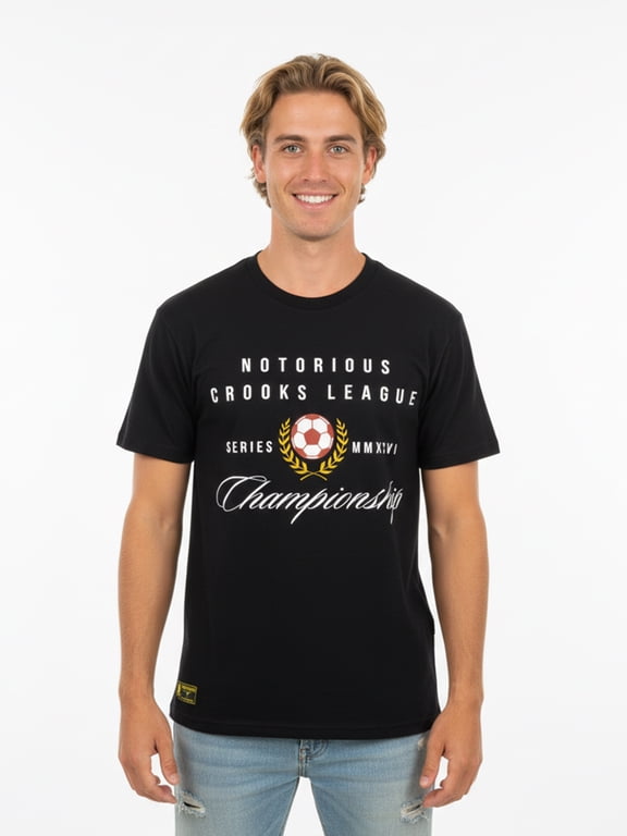 Men's & Big Men's Graphic Tee Shirt, Championship, Sizes XS-3XL