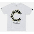 thumbnail image 1 of Crooks & Castles Men's C Chain Script Logo Graphic Tee T-Shirt (Medium, White), 1 of 1