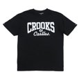 thumbnail image 1 of Crooks & Castles Men's Core Logo Graphic Tee T-Shirt (Large, Black), 1 of 1
