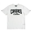thumbnail image 1 of Crooks & Castles Men's Core Logo Graphic Tee T-Shirt (Medium, White), 1 of 1