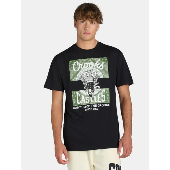 Crooks & Castles Men's Gangster Medusa Graphic Tee, Sizes XS-3XL