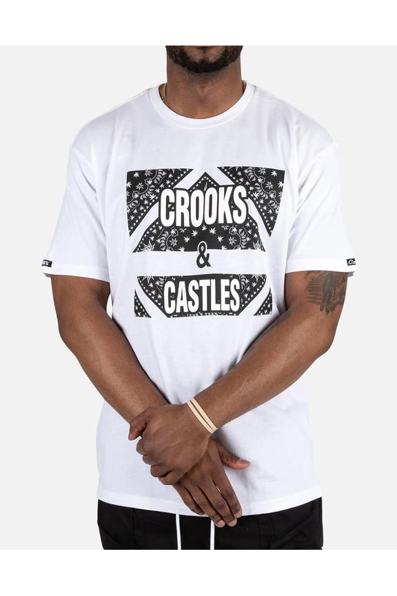 Men's Kush & Caviar Tee T-Shirt (Small, White)