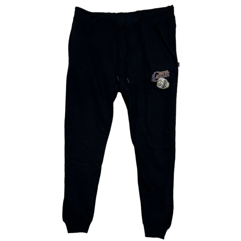 Crooks Castles Men s Los Angeles Champion Ring Jogger Sweatpants X Large Black