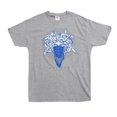 thumbnail image 1 of Crooks & Castles Men's Medusa Bandana Graphic Tee T-Shirt (Small, Heather Grey), 1 of 1
