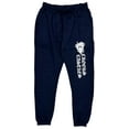 thumbnail image 1 of Crooks & Castles Men's Medusa Gothic Logo Fleece Jogger Sweatpants (X-Large, Navy), 1 of 2