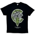 thumbnail image 1 of Crooks & Castles Men's T-Shirt Bandito C Leaves Short Sleeve Tee (Large, Black), 1 of 1