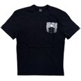 thumbnail image 1 of Crooks & Castles Men's T-Shirt Bandito Pocket Short Sleeve Crewneck Tee (X-Large, Black), 1 of 2