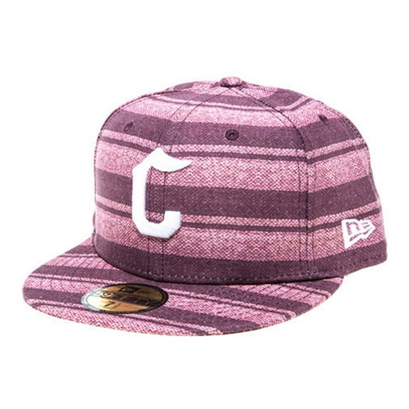 Crooks & Castles Mens The Baja Califas Fitted Baseball Cap, Red, 7 3/8