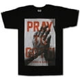 thumbnail image 1 of Crooks & Castles Pray To Gotti T-Shirt Black, 1 of 2
