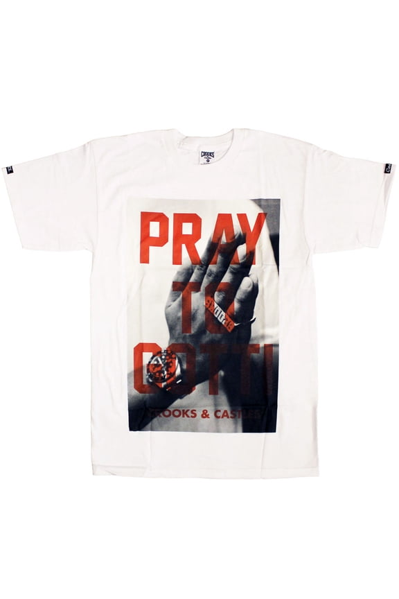 Pray To Gotti T-Shirt White