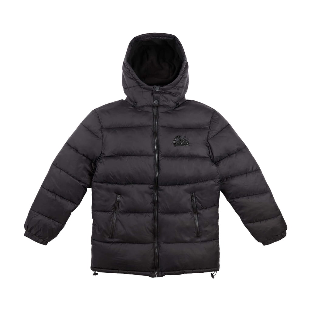 Crooks Castles Script Puffer Jacket Black