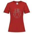 thumbnail image 1 of Crooks & Castles Women's Big Face Karat Shirts, 1 of 1