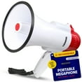 thumbnail image 1 of Croove Rechargeable Megaphone Bullhorn Speaker, 30-Watt, 1000 Yard Range, 1 of 8