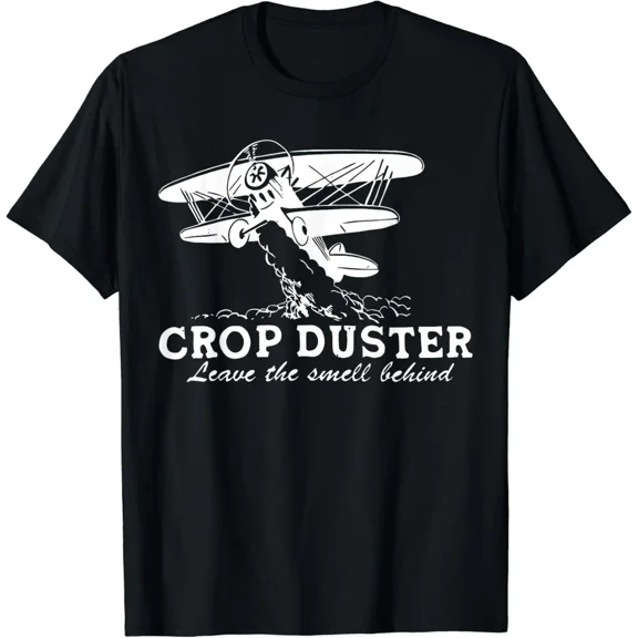 Crop Duster Plane Aerial Application Pilot Flight Farmer Gift Unisex T-Shirt, up to size 5XL