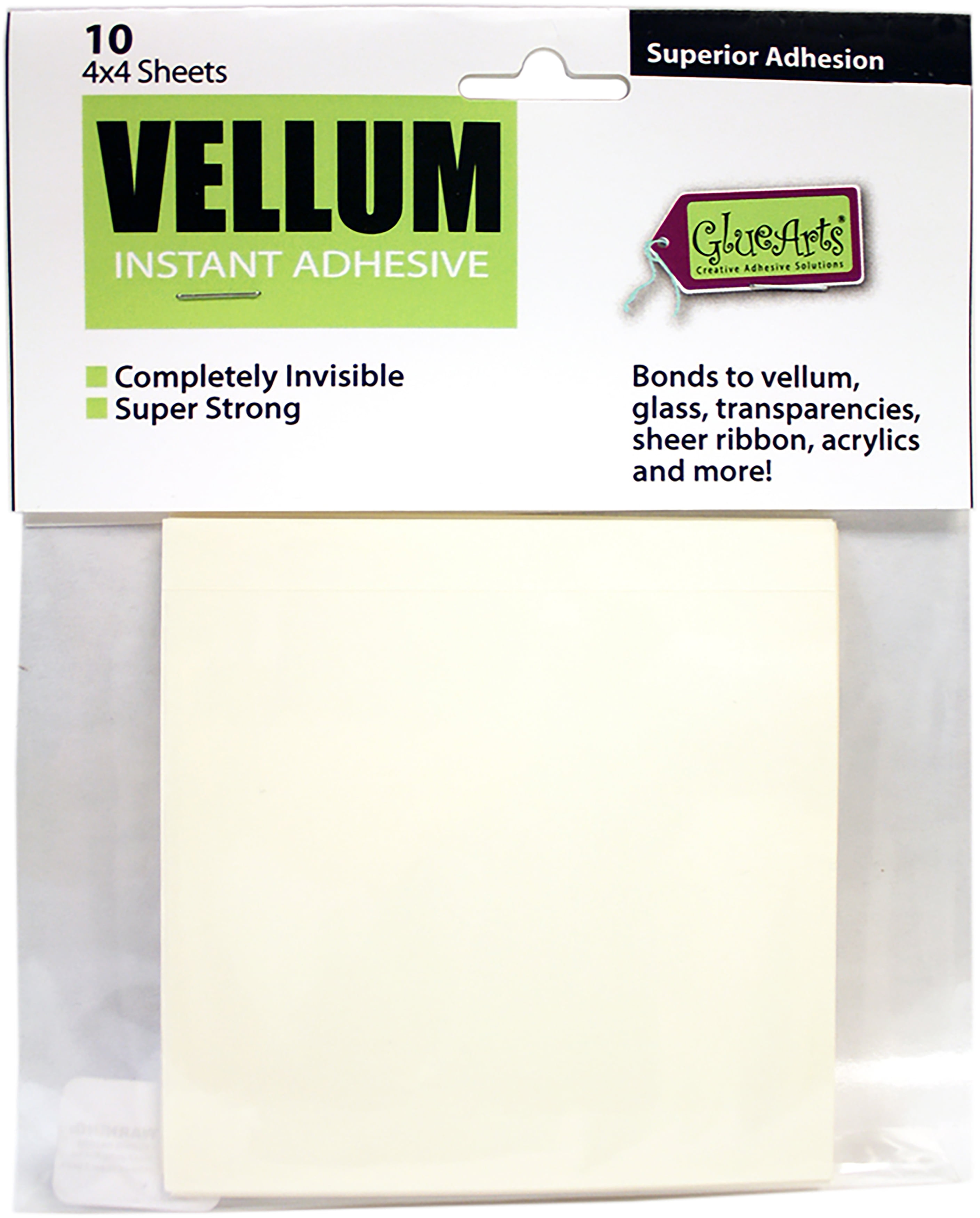 Glue Dots Vellum Adhesive Sheets Removable - 634524081803